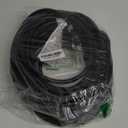 50 Foot Black Outdoor Lighted Extension Cord 12/3 SJTW Heavy Duty Outdoor Waterproof Extension Cord with 3 Prong Grounded Plug for EV/RV,Lawn, Garden and Home - UL Listed 5-15P to 5-15R