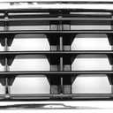 X AUTOHAUX No.8E080764701C Front Lower Hood Bumper Grille Grill for Audi A4 B6 2003-2005 Front Lower Bumper Kidney Grille Grill Black