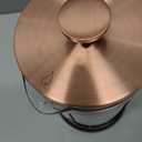 BAYKA 34oz 1 Liter French Press Coffee Maker, Coffee Lover Gifts Basket Set, Heat Resistant Thickened Borosilicate Glass Stainless Steel Brewer, Cold Brew Cafetera Teapot for Kitchen, Copper