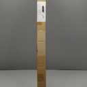 Tension Curtain Rod, 36-54" Adjustable Length, Classic Finial, White (36-54", White)