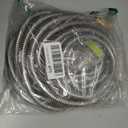 Metal Garden Hose 25 ft 304 Stainless Steel Water Hose with Nozzle Sprayer, Garden Hoses Flexible, Lightweight, No Kink, Heavy Duty for Outdoor (25 ft)