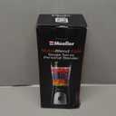 Mueller Personal Blender for Shakes and Smoothies with 15 Oz Travel Cup and Lid, Juices, Baby Food, Heavy-Duty Portable Blender & Food Processor, Grey