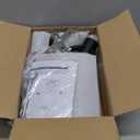 Modern Sputnik Chandelier 6-Light Industrial Ceiling Lights Fixture 22" Black Semi Flush Mount Ceiling Light with E26 Base Sputnik Lights Fixture for Dining Room Bedroom Foyer Hallway Living Room