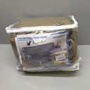 TAOCOCO Waterproof Sectional Sofa Covers 3pcs L Shaped Couch Covers Reversible Chaise Lounge Slipcover Pet Covers for Sectional Sofa L Shape Furniture Protector with Elastic Straps(X-Large, Taupe)