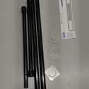 4 Pcs Tension Rod 26 to 39 Inch, Adjustable Tension Curtain Rod Spring Loaded Curtain Rods No Drilling Smalll Curtain Rod for Window, Closet, Doorway