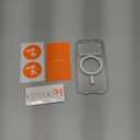 TORRAS Stronger Magnetic Shockproof for iPhone 17 Pro Case, Compatible with MagSafe, Military-Grade Drop Protection, Camera Control, DIY Button, Slim Clear Phone Case for iPhone 17 Pro, Clear