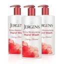Jergens Extra Moisturizing Hand Soap, Liquid Soap Refill with Jergens Cherry Almond Scent, Hand Wash For Dry Hands, 8.3oz, Pack of 1
