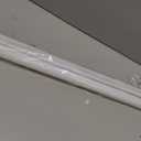 LazBlinds No Drill Blackout Roller Shades, 29" W x 72" H, White