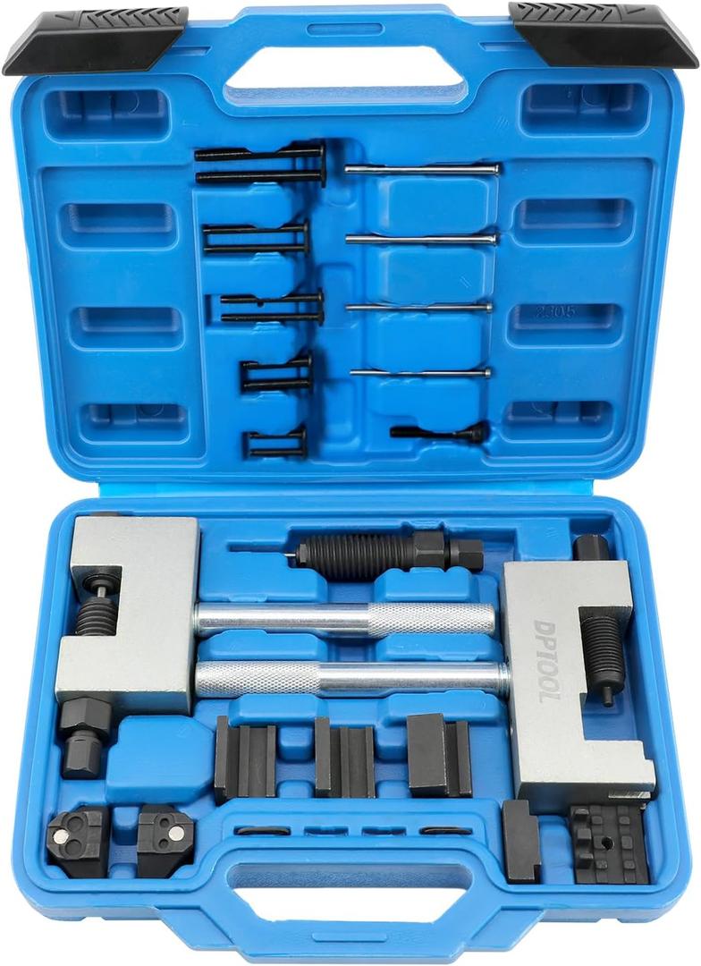 Engine Timing Chain Removal Installer Breaker Assembly Tools Kit Riveting Tool Double Camshaft Disassembler Compitable with Mercedes Benz M271 M272 M273 M276 Chrysler Replacemen for Jeep