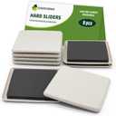 Furniture Sliders for Carpet 8 PCS - 5 inch Furniture Moving Slider Chair Legs Floors Protectors Square Furniture Movers Sliders  Move Your Furniture Easy & Safely(for Carpet)