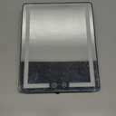 Heated Shower Mirror Fogless for Shaving, Anti Fog Shower Mirror with Light, 5000mAh Rechargeable Large 12.58" Fog Free Mirror for Shaving with Razor Holder for Men & Woman, Removable, NO-Drilling