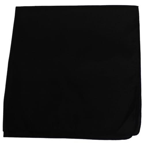 Balec Solid 100% Cotton Unisex Bandana - 12 Pack