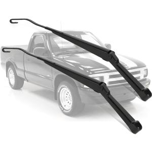 For S10 Windshield Wiper Arm Pair Kit Fits for 1994-2004 Chevrolet S10 Pickup Wiper Arms, Front Driver Passenger Side Windshield Wiper Arm Set - Front Wiper Arm, 1 Year Worry-Free