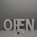 Open Sign for Business, 40"x14" Dimmable Large LED Open Signs with Hanging Installation for Cafes Store Restaurant Office Bar Pubs Hotel Salon Warm White