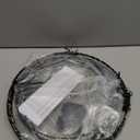 Flacchi Set of 2 Outdoor Hanging Ball Lights - 2 Sizes of Christmas Battery Operated Garden Lanterns Waterproof Globe Fairy Lights with 8 Lighting Modes Timer Memory Function (Warm White)