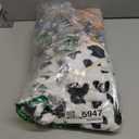 YedsIntu 6 Pcs Washable Guinea Pig Blankets Absorbent Small Animal Fleece Bedding Cage Liners Reusable Pet Pee Pad Sleep Mat Pad Cover for Hamster Ferret Rabbit Chinchilla Hedgehog (24" x 35") (Black)