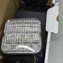 Lithonia Lighting Basics LED Emergency Light, Emergency Lighting with Dual Adjustable LED Lamp Heads, Wall Mount, Damp Location Rated, 90-Minute Backup, MVOLT, Black (EU2C B MVOLT M6) (Generation 3 (Black))