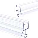 2 PCS 39" Shower Door Bottom Seal Strip 5/16 Inch Shower Door Sweep