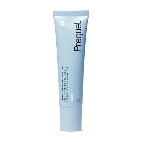Prequel Skin AM/PM Modern Moisturizer – Hydrating Face Cream with Peptides, Ceramides & Glycerin for Dry, Sensitive, or Combination Skin – Non-Greasy Moisturizer for Barrier Support