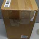 16 Pcs Wooden Wedding Lantern Centerpiece Includes 8 Rustic Wooden Lantern Centerpiece and 8 Flameless Candle Holder for Farmhouse Rustic Table Decorations Party Gift(White)