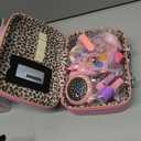 Beayuck Kids Makeup Kit for Girls - Girls Makeup Kit Toys, Real Washable Cosmetic Set with Storage Case, Kids Play Makeup Set for Christmas Birthday Gift 3 4 5 6 8 10 11 12+ Years Old, Pink