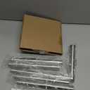 Toilet Paper Holder Stand, Toilet Paper Stand Brushed Nickel, Free Standing Toilet Paper Holder, Toilet Paper Storage by Bathth