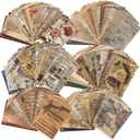 180 Sheets Collage Material Vintage DIY Scrapbook Paper Journaling Scrapbooking Supplies for Notebook Decor Cottagecore Picture Frames DIY Bullet Journal Artwork Art Collage