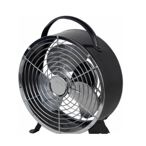 Cool Works Retro Drum Fan - Black