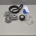 90K-38274A Serpentine Belt Drive Kit Tensioner & Idler Pulley Fits for Ford Expedition F150 F250 F350 Lincoln Navigator Mercury Mountaineer 2005-2014 Replaces 38274 6PK2605