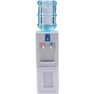 Toyvian Mini Water Dispenser - Miniature Dollhouse Items and Supplies - Kids Blue Drinking Accessory (9.3X2.3X2.2CM, Multicolored)