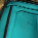 SWISSGEAR Sion Softside Expandable Spinner Luggage Durable Lightweight Travel Suitcase, Teal, Checked-Large 29-Inch