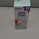 Clear Outlet Covers (50 Pack) Value Pack – Baby Safety Outlet Plug Covers – Durable & Steady – Child Proof Your Outlets Easily