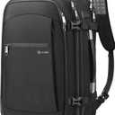 Travel Backpack for Men, Anti-Theft Laptop Backpack 60L Expandable, Carry on Bag for Airplanes, High Tech Backpack with Charging Port for Laptop/Travel/Business/College/Camping