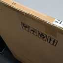 XLSJERST Large Framed Wall Art - Paintings Wall Decor Abstract Canvas Wall Art Artwork for Bedroom Huge Wall Pictures for Living Room Bedroom 24x48 Inches (Orange and cyan)