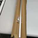 Glass Shower Door Towel Bar 25" Bright Chrome Compatible with Alumax Basco Sliding Shower Door Handle Replacement with Silver Transparent Brackets,Fits Framed Shower/Tub Enclosure Doors Up to 26" Wide