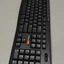 Logitech MK270 Full Size Wireless Keyboard and Mouse Combo - Black | Full size keyboard with spill-resistant design, compact ambidextrous mouse, connect via single included USB-A Nano Receiver