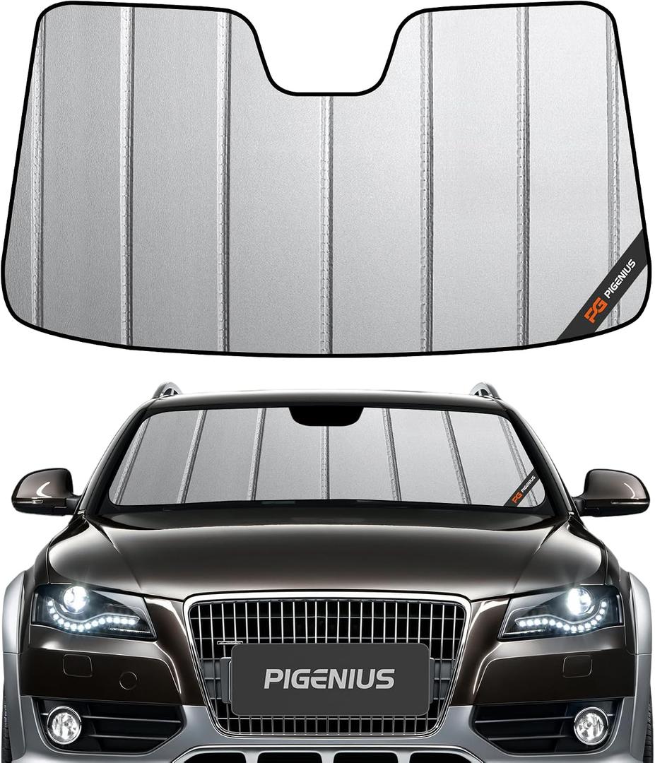 Pigenius Windshield Sunshade for Audi A4/A4 Quattro 2009-2016, Allroad 2013-2016, S4 2010-2016 - Safeguard