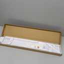 100% Privacy L-Shaped Blades Mini Blinds for Indoor Windows 1" Vinyl Cordless Window Blinds for Home, 30" W  72" H - White