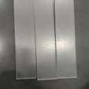 Leinuosen 3 Pcs Clear Medicine Shelves 13 Inch Acrylic Medicine Cabinet Replacement Shelves Suitable for Bathroom Living Room Kitchen Wall Mounted and Hanging Cabinet