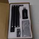 Tablet Stand Holder for ipad,Kindle,Portable Monitor Stand Holder 15.6'' Max,Foldable Tablet Mount Arm for ipad with 360Rotate Base,Fits for Cell Phone,Kindle,Tabs 12.9'' Max(Not Over 2.65lb)