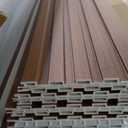 Art3d Slat Wall Panels, WPC Soundproof 3D Wall Paneling for Interior Wall Decor, TV Background, 8-Pack 96 x 6 in. Teak