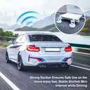 FONKEN for Starlink Mini Car Mount for Dashboard for Starlink Mini Dash Mount for Starlink Mini Suction Cup Mount for Dashboard & Windshield Suitable Most Vehicles and Ensures Stable Satellite Signal