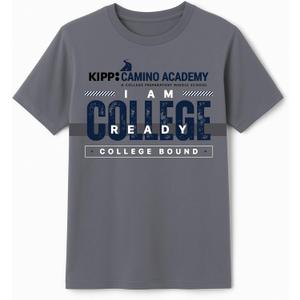Unisex Adult Kipp: Adult Camino Academy Short Sleeve Spirit Tee (M)