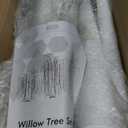 Lamerge 3pcs Lighted Willow Tree Decorations,4FT+5FT+6FT Colorful Birch Tree RGB LED Trees with Remote,Weeping Willow Tree Indoor/Outdoor Lighted Christmas Tree Decorations for Yard (White)