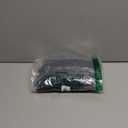 Blooming Jelly High Waisted Swim Skirt Tummy Control Swim Bottoms Mesh Ruched Drawsting Bathing Suit(Black, X-Large)