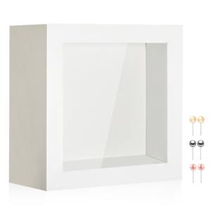 MUXIUNT 18x24 Large Shadow Box Frame with Thickened Acrylic Panel & Pins