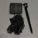 Waterproof 50 Led Solar Led String Lights with Panel for Christmas Home Garden Wedding Decor (25.00X5.00X0.50CM)