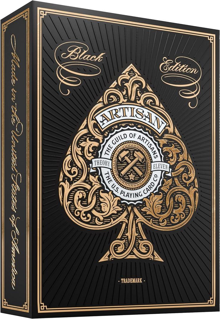 theory11 Artisan Playing Cards (Black)