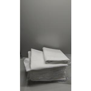 Table Cover. Set of 10. White, Size 120"