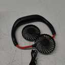 Portable Neck Fan 2500 mAh Rechargeable USB Hands-Free Mini Face Cooling Personal Double Headed Rotatable Small Fan for Working Office Reading Traveling Outdoor Sport